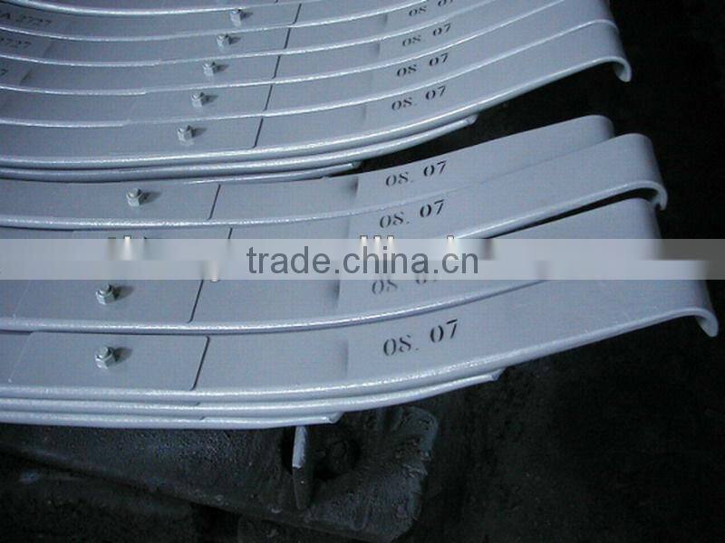 Air suspension leaf spring