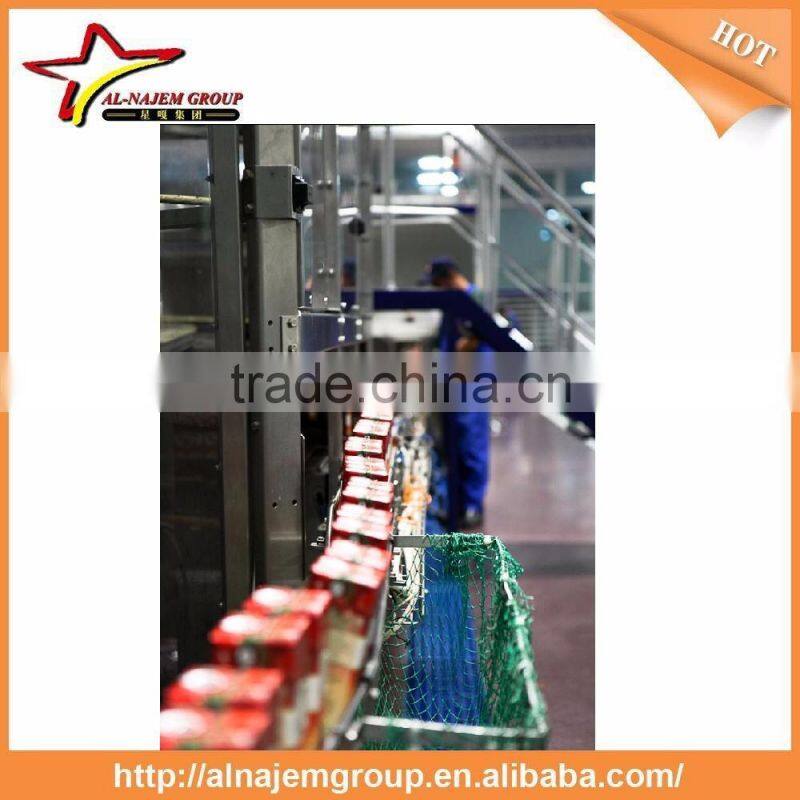 line for filling of juices , milk and other liquids, capacity 4.500 bph