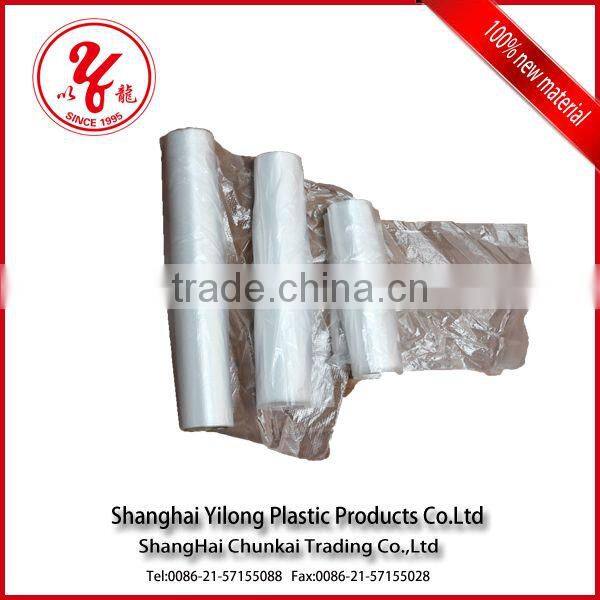 plastic garment bags in roll