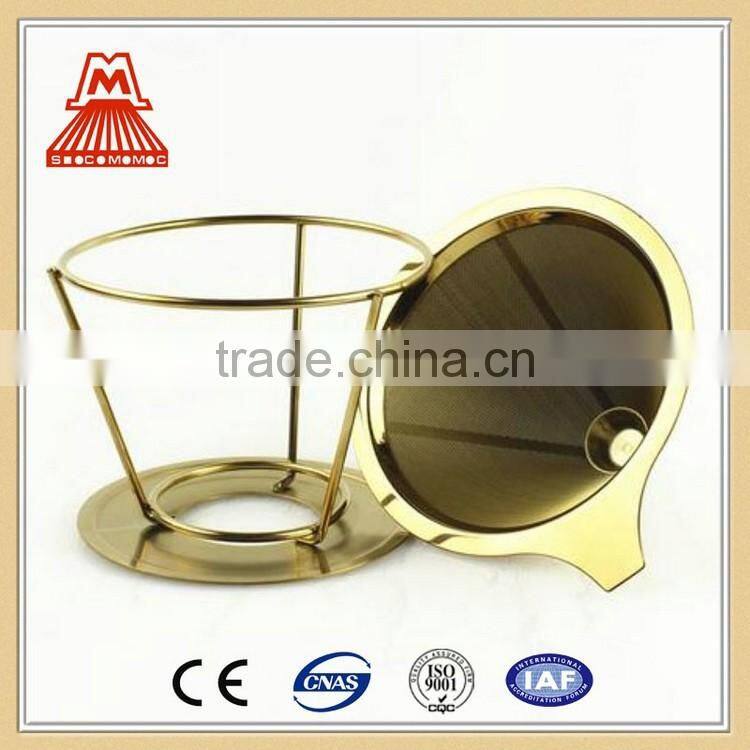 Alibaba top sellers Gold Stainless steel coffee filter hot selling products in China