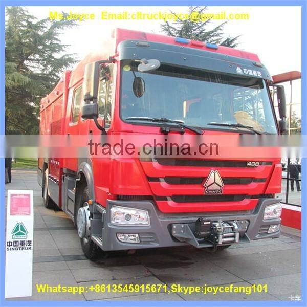 Howo 8x4 25ton Big Water Foam Fire Trucks For Sale