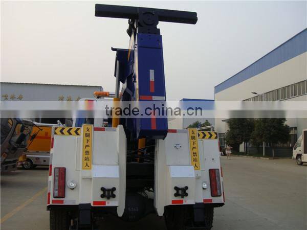 dongfeng 6 wheels under lift wrecker tow truck 180HP