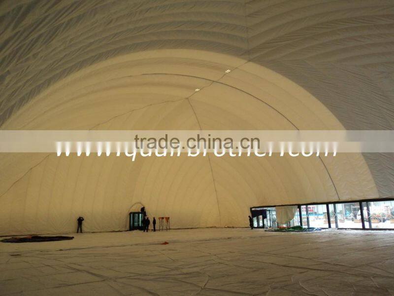 inflatable membrane building for wedding