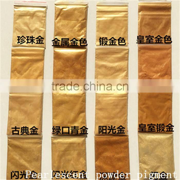 Nature color pearlescent powder pigment for paint