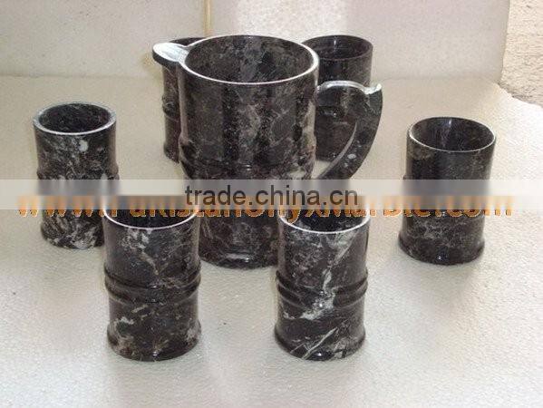 UNIQUE MARBLE WATER SETS AND GLASSES
