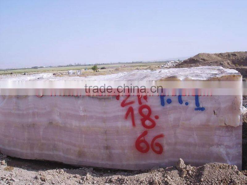 FACTORY PRODUCUNG AFGHAN PINK ONYX BLOCKS