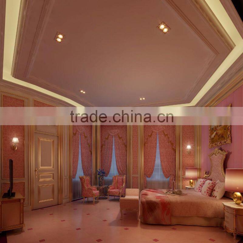 3D Sketch Interior Rendering For Kid's Bedroom And Complete Furniture