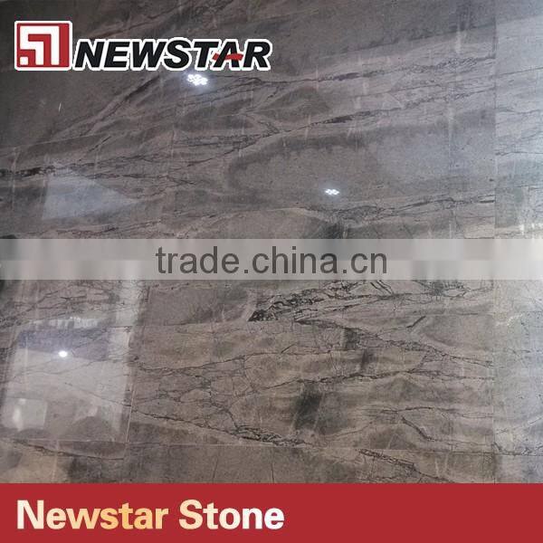 Polished leathered honed finish Steel Grey Granite Silver Grey Granite