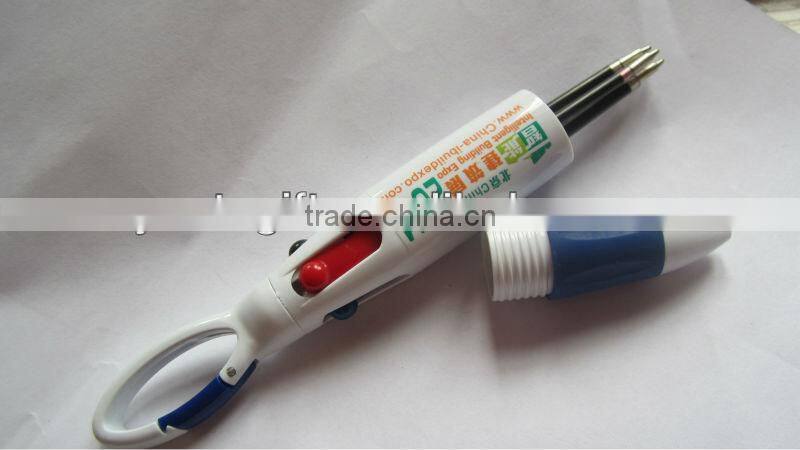 Advertising 4 Color Plastic Pen