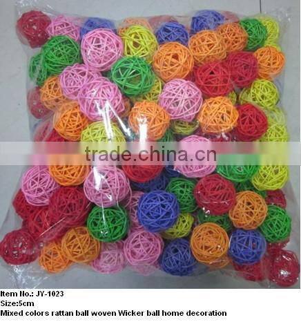 Colorful Balls for wicker christmas decorations wholesale