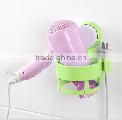 Magic Sucker Plastic Hair Dryer Storage Rack