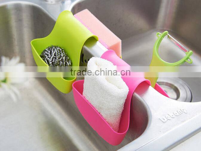 Wholesale Stock Kitchen Double Sink Draining Plastic Storage Rack