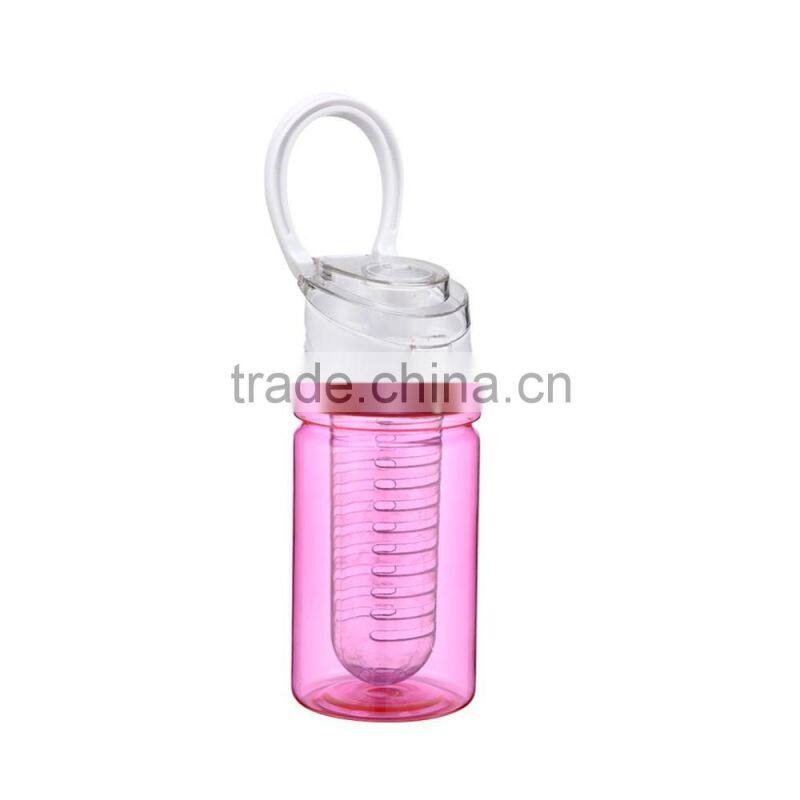 water bottle fruit infuser FDA approved bpa free plastic Tritan fruit infuser bottle 26 oz