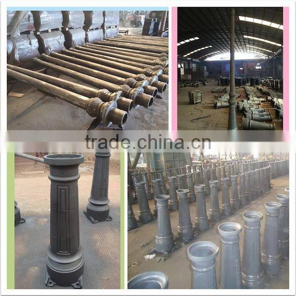 Cast iron Street Lights Poles & Bases