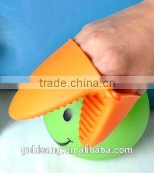 funny animal heat-resistant silicone oven mitt baking glove