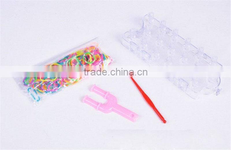 Hot Sales crazy wholesale rainnbow weaving diy loom bands sets