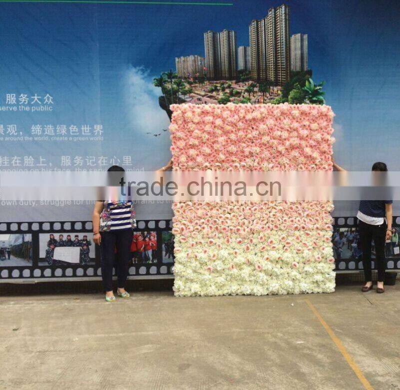 Flowers splendid wall fake flower wall for sale