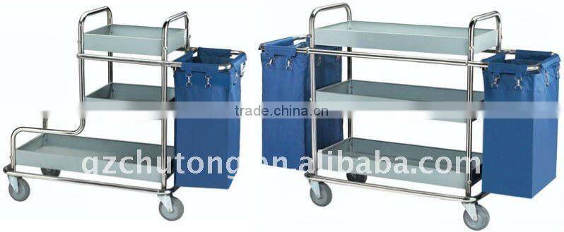 Hotel guest room service cart