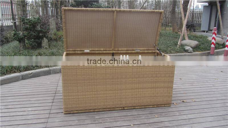 Alumi Garden PE Rattan Storage Boxs With Cushion Wholesale