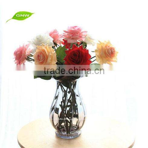 GNW FLS06 Hot New Products for 2014 Artificial Flower Rose Bud Wedding Decorating