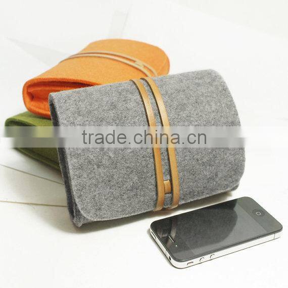 2017 new product wholesale alibaba pure wool Felt Name Card Holder made in China