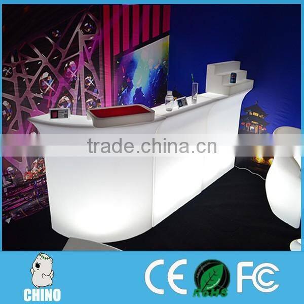 Fast delivery Lighting furniture Led bar counter and table