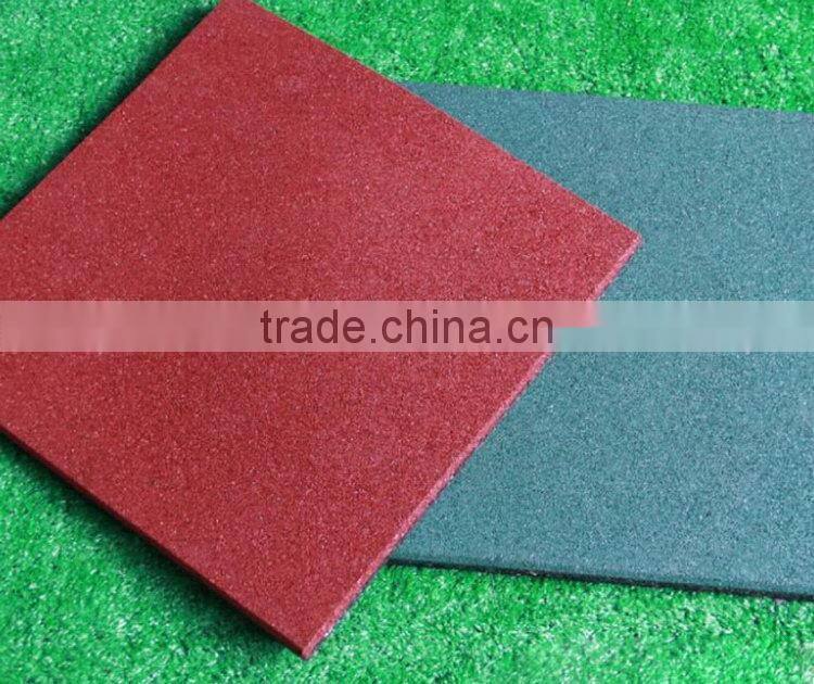 Low price high density insulation rubber flooring mat