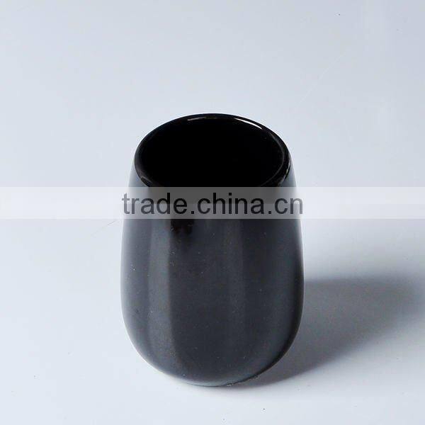 Black bath and accessories