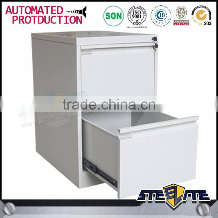 Steelite metal storage cabinet lockable 2 drawer filing cabinet