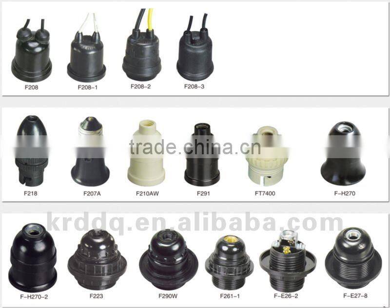 bakelite E26 lampholder with switch