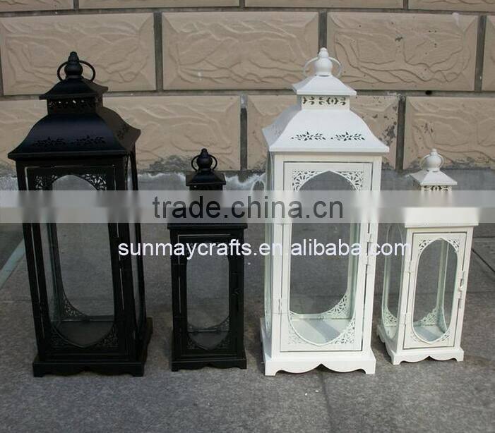 traditional decorative iron outdoor lantern