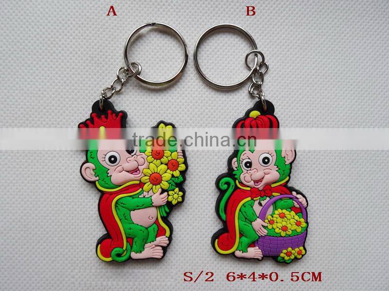 2016 symbol new year monkey keychain