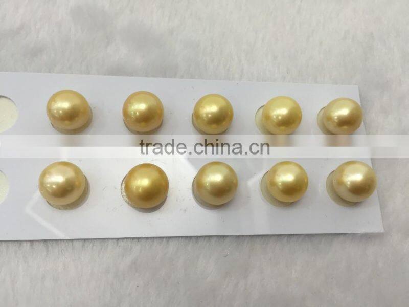14-15mm Loose golden south sea pearl price wholesale