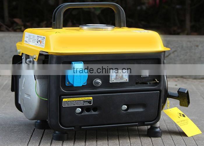Portable small mini gasoline generator 950 650w 400w 500w for light