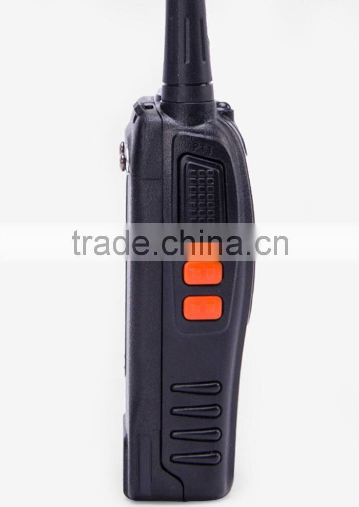 400-470mhz uhf energy saving black interphone with Charger