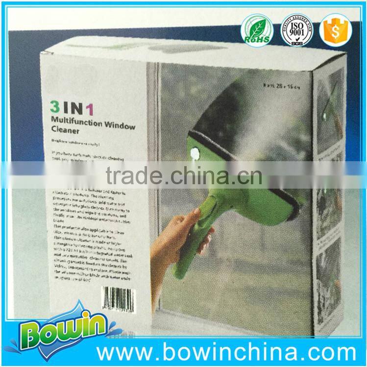 2016 New multifunction spray telescopic mini window cleaning set as seen on TV
