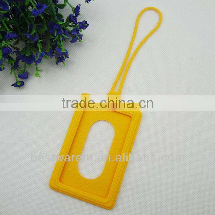 Fashion silicone promotion gifts,business card holder luggage tags