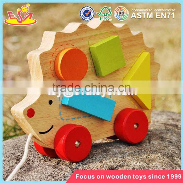 wholesale children animal toys wooden magnetic blocks top fashion kids wooden magnetic blocks W05B133