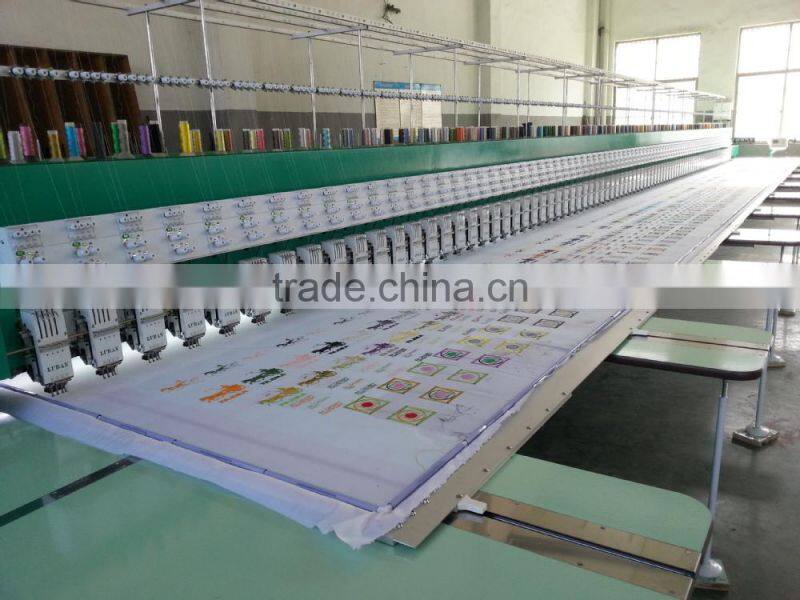 TP486 super multi head computerized embroidery machine