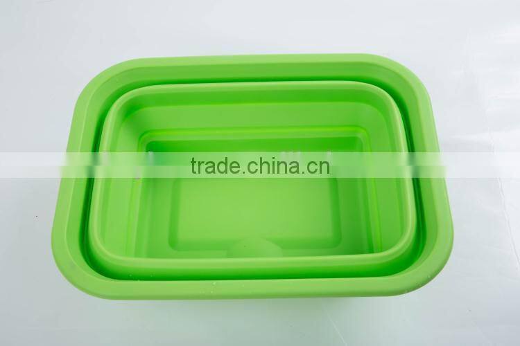 Folded Washing Vegetable Basket Novelty Unique Fruit Bowl