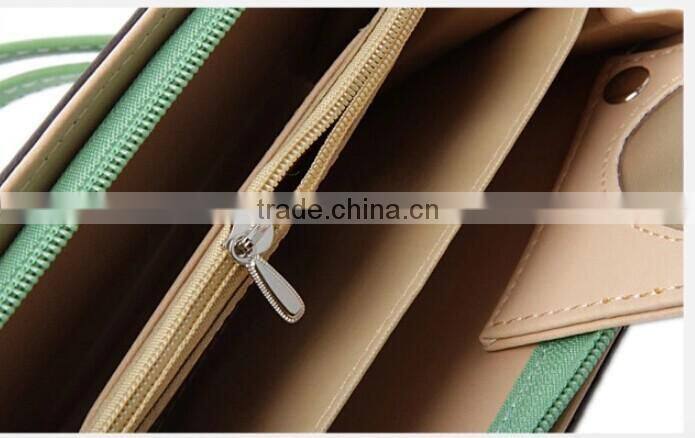 Leather Handle Wallet Case for Lady