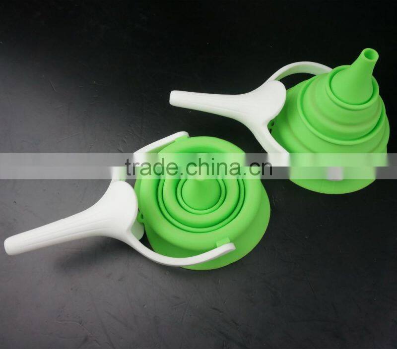 16127 silicone folding funnel with pp handle