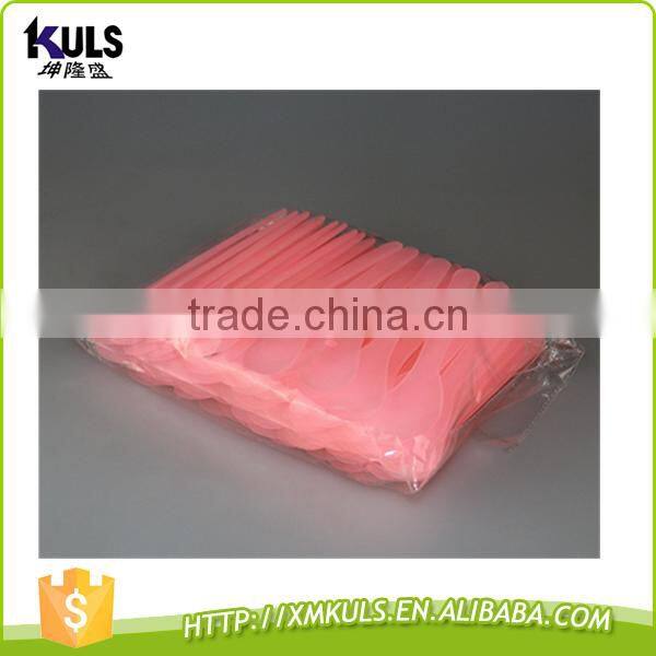 Custom colorful plastic spoon for children