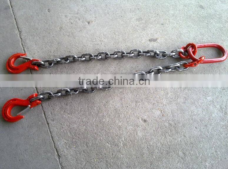 High Quality G80 Type Alloy Steel Adjustable 4 Legs Chain Slings