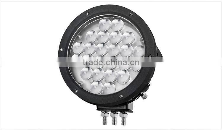 Round Waterproof Dust-proof Rust-proof Heavy Duty Equipment Work light 120W mining led driving light