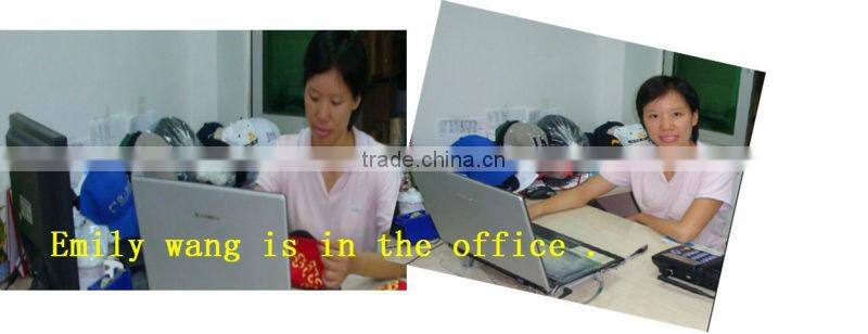 100% polyester sports visors for women