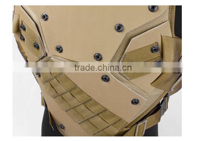 custom high quality brown TF3 military combat bulletproof vests