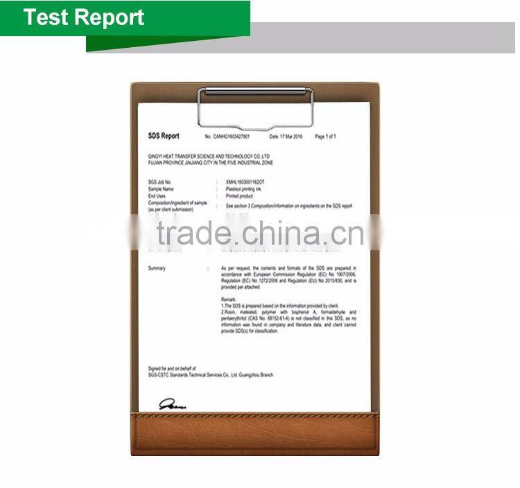 Qingyi high quality plastisol ink heat transfer for screen print machine