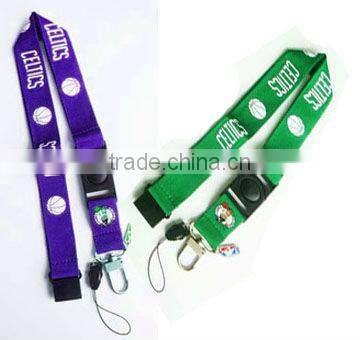 Heat transfer neck lanyard strap both sides id sublimation lanyard