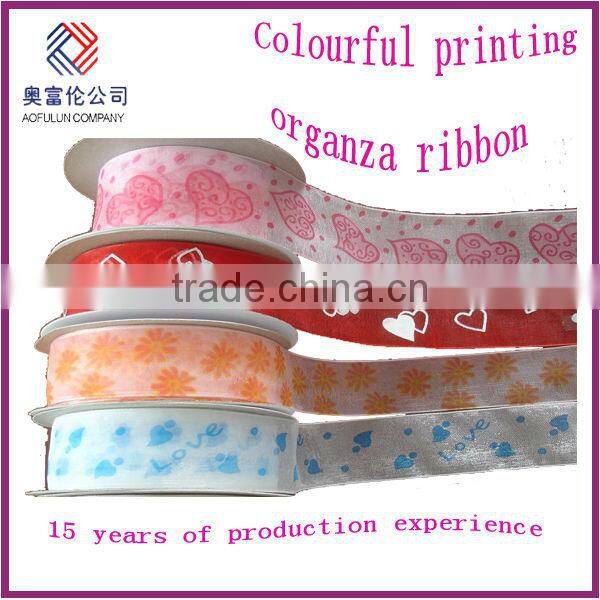 special bowknot organza ribbon